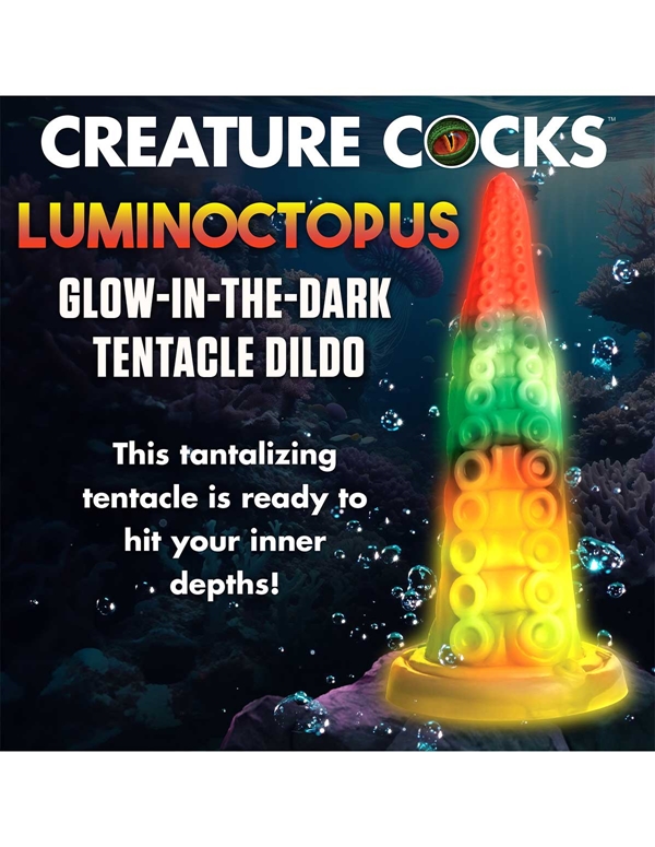 Creature Cocks Luminoctopus Glow In The Dark Tentacle Dildo Ah