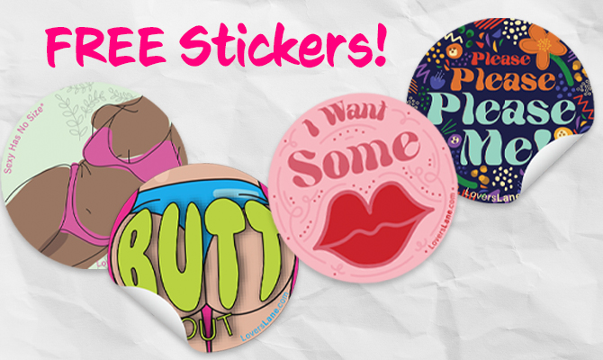 Free Stickers with Purchase