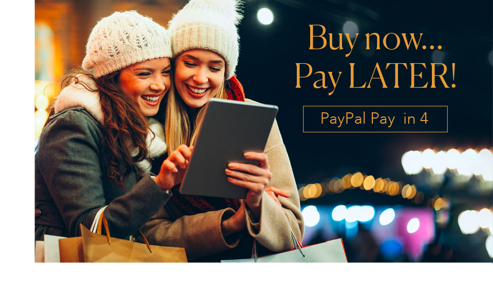 Buy Now... Pay Later! PayPal Pay in 4