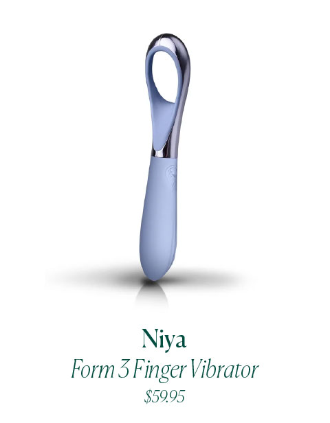 Niya Form 3 Finger Vibrator - $59.95