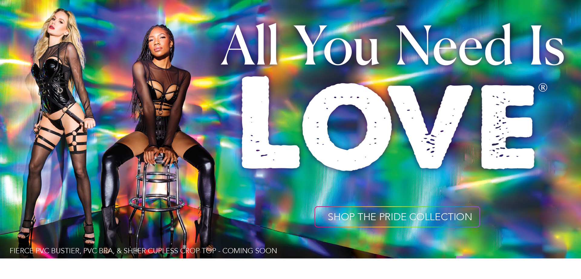 All you need is Love - Shop the Pride Collection