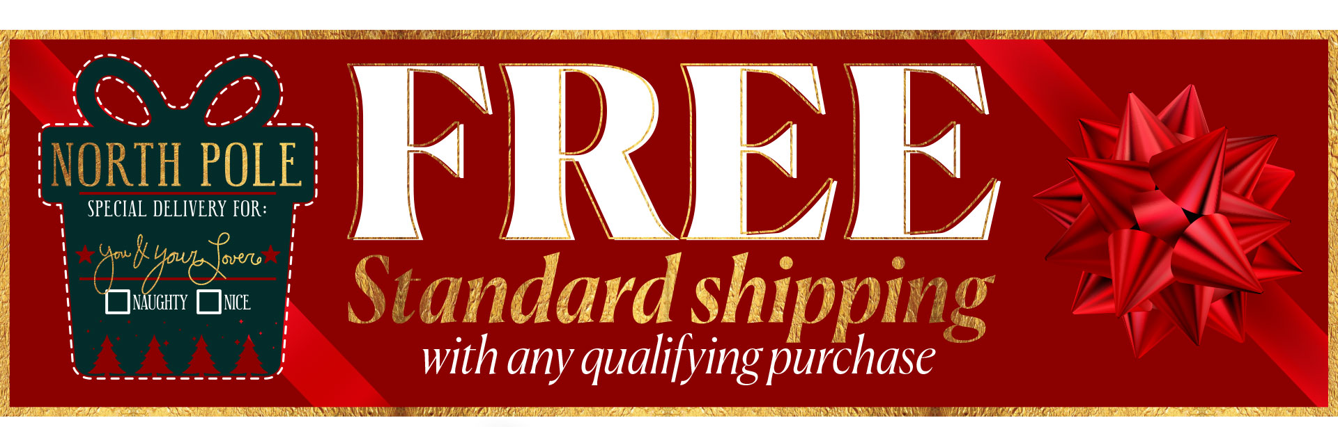 Free Standard Shipping on all qualifying orders! - Learn More