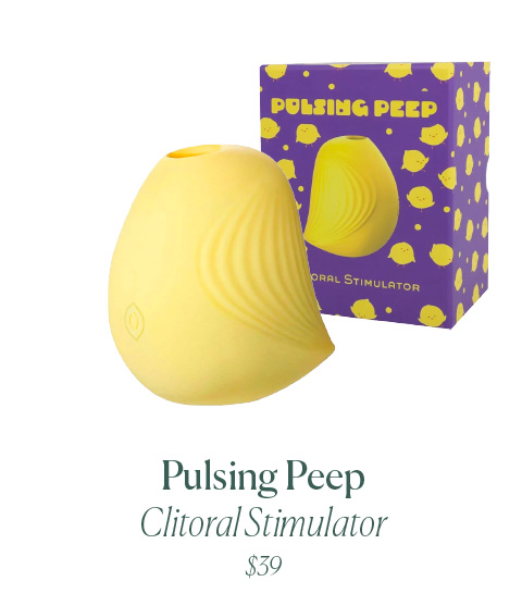 Pulsing Peep Clitoral Stimulator - $39