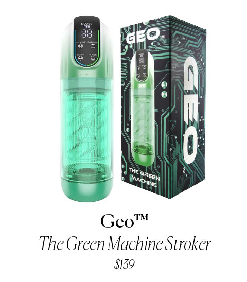 Geo The Green Machine Stroker - $139