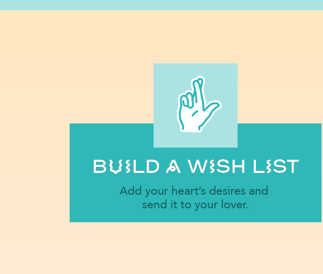 Build a wishlist-Blue