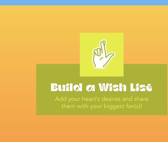 Share your wish list