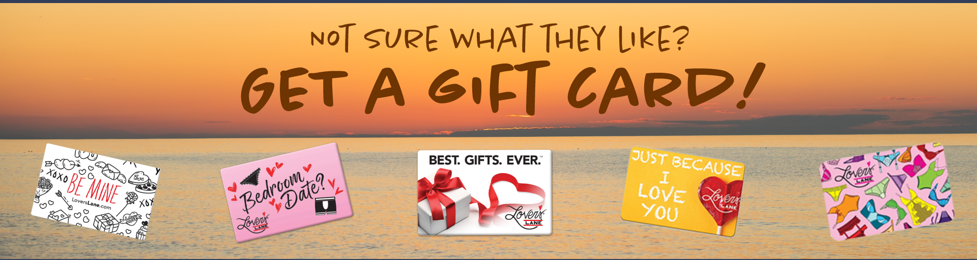 Pick out a gift card!