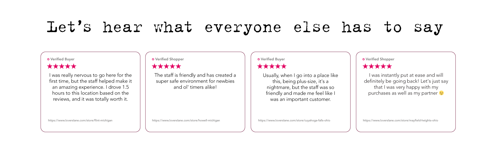 Reviews