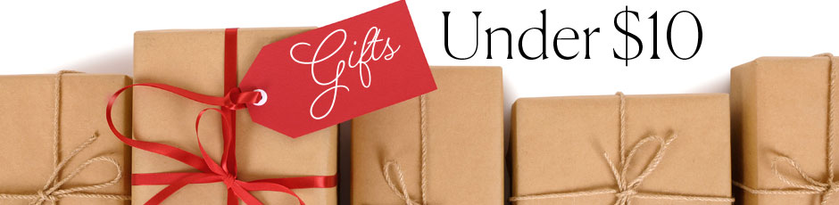 Gifts Under $10 Header image 