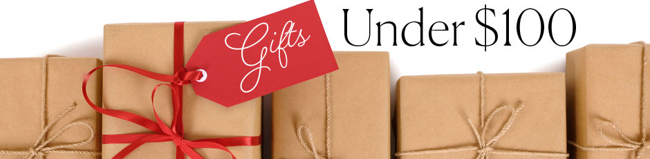 Gifts Under $100 Header image 