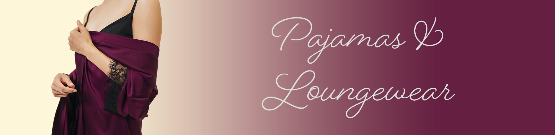 Pajamas & Loungewear Header image 