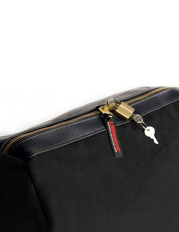 Liberator Tallulah Locking Toy Bag In Black ALT2 view Color: BK