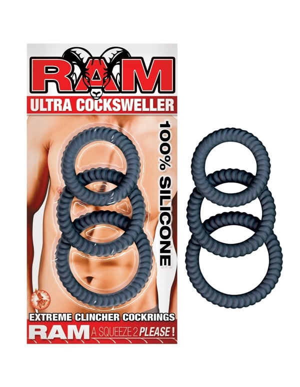 Ram Ultra Cock Swellers ALT1 view Color: BK