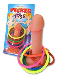 Front view of PECKER TOSS GAME