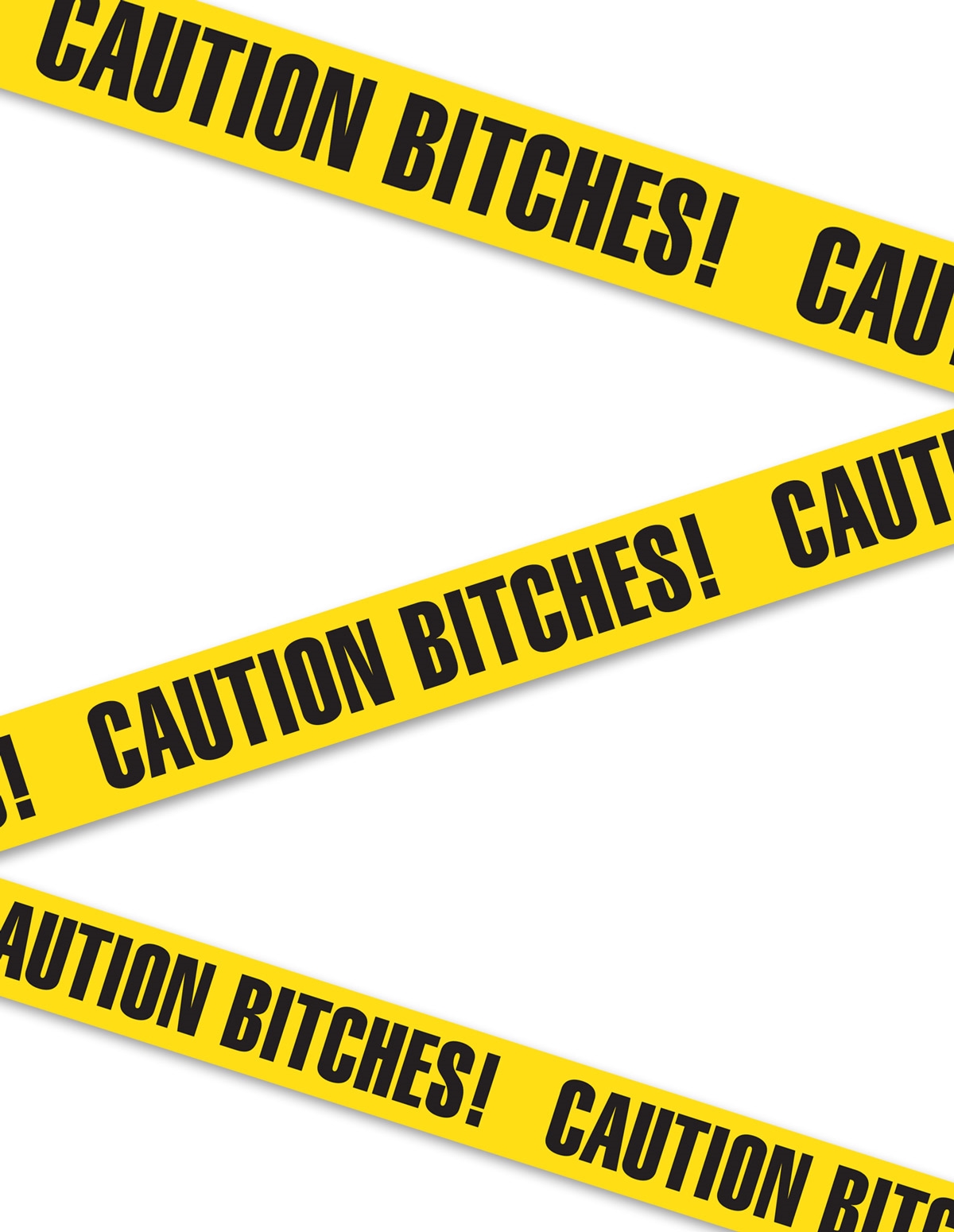 alternate image for Caution Bitches! Tape
