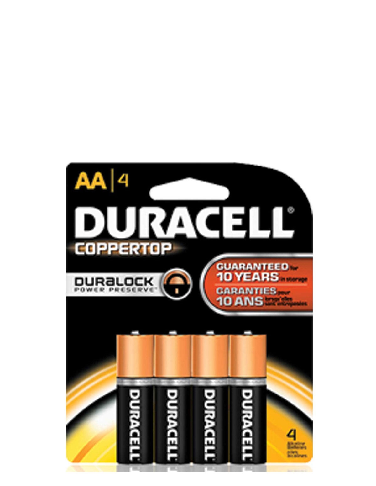 alternate image for 4 Pack Aa Duracell On Cards