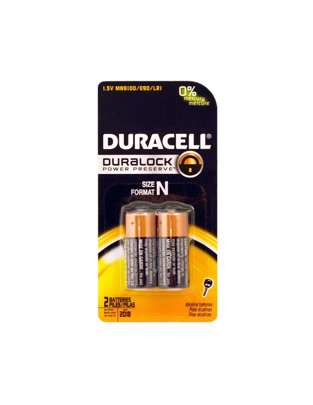 alternate image for Duracell N Batteries