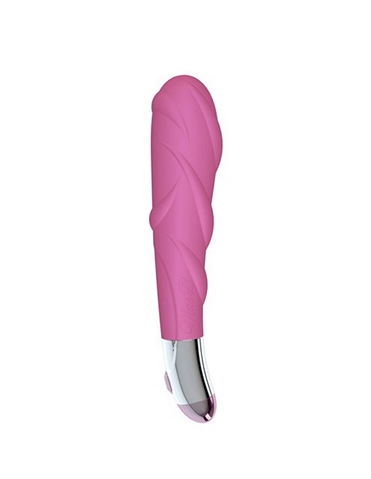 Mae B Lace Textured Soft Touch Vibrator ALT1 view 