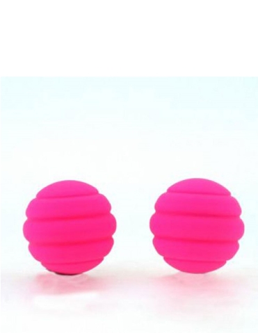 Maia Twistty Silicone Balls default view Color: NP