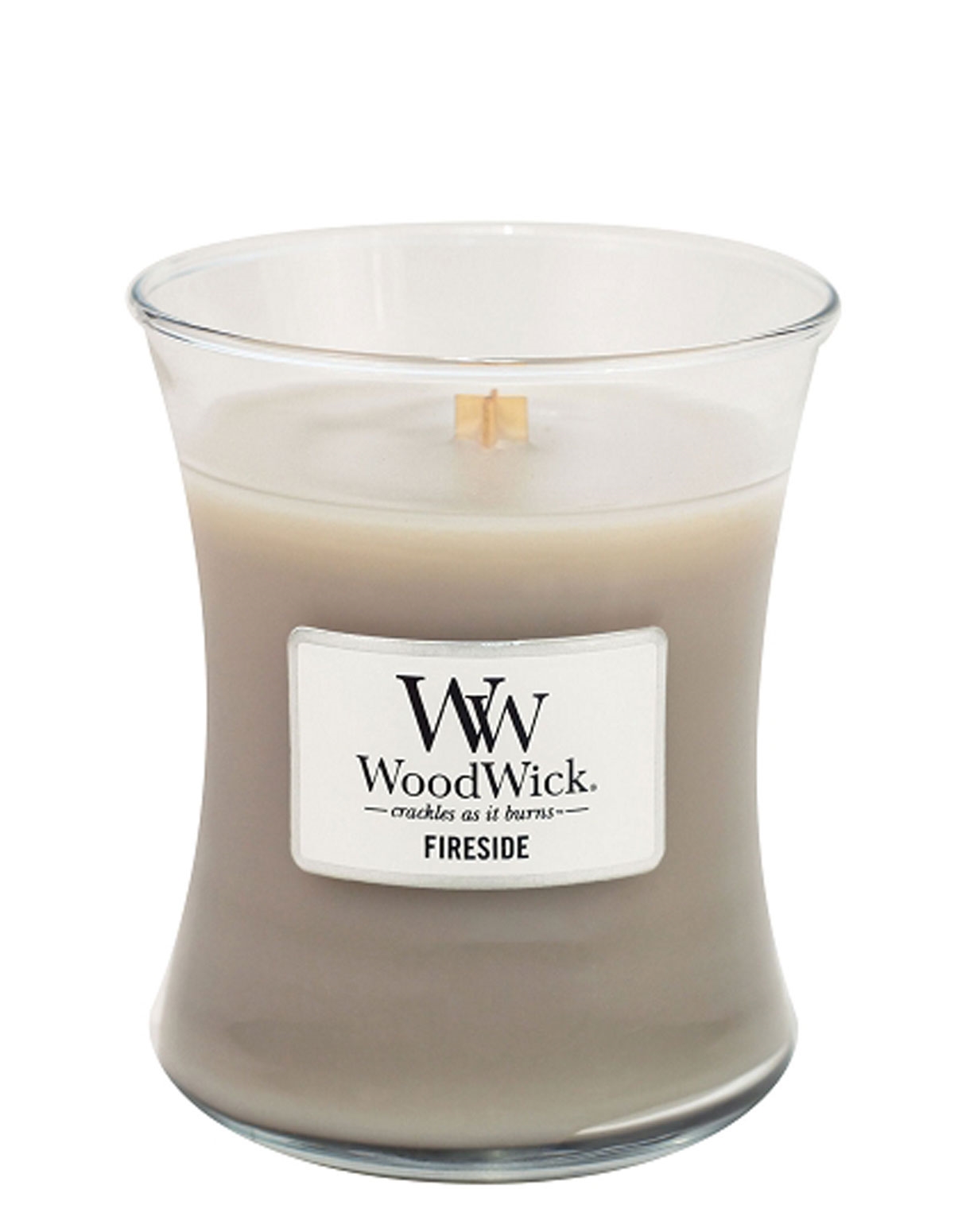 alternate image for Fireside Medium Woodwick Candle