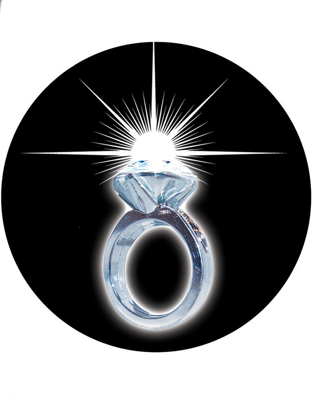 alternate image for Light Up Diamond Ring