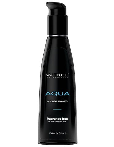 AQUA WATERBASED LUBRICANT 4OZ - 90104-03173