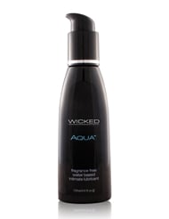 Alternate front view of AQUA WATERBASED LUBRICANT 4OZ