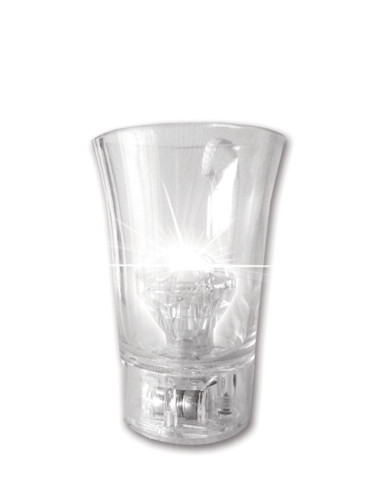 alternate image for Light Up Diamond Shot Glass