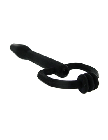 MASTER SERIES SILICONE CUM-THRU D-RING PENIS PLUG ALT2 view 