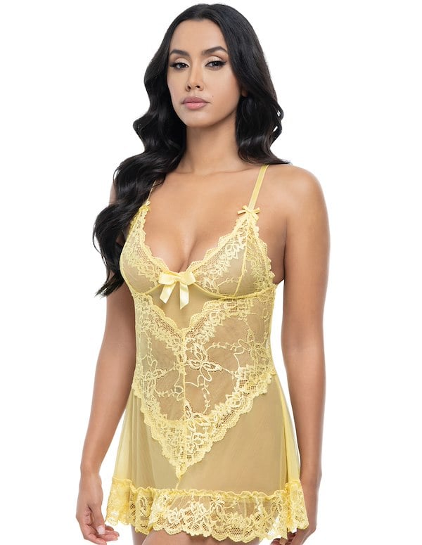Valentine Babydoll ALT2 view Color: BA