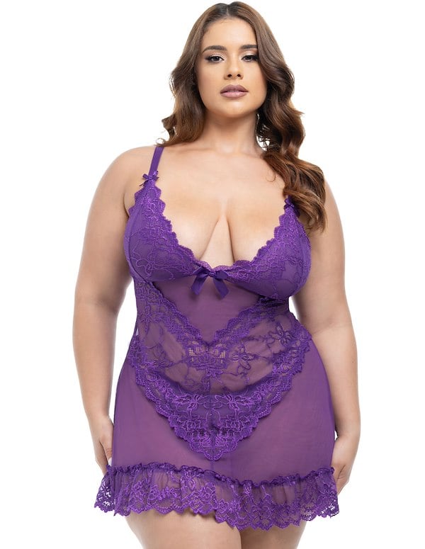 VALENTINE PLUS BABYDOLL default view Color: PR