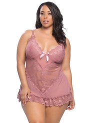 Additional  view of product VALENTINE BABYDOLL - PLUS with color code RS