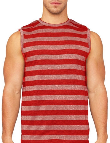 After Dark Muscle Tee default view Color: RD