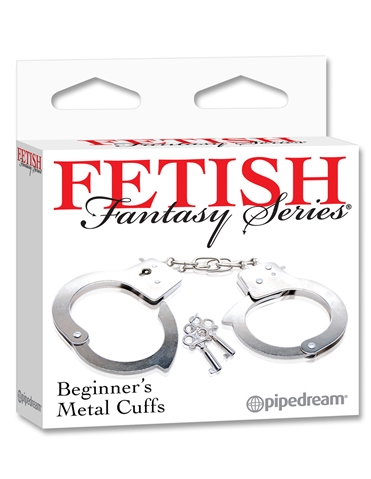 Fetish Fantasy Metal Cuffs ALT view 