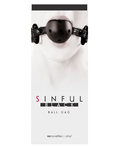 Sinful Breathable Ball Gag ALT view 