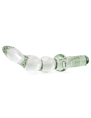 Crystal Pleasure Glass Wand With Handle ALT2 view 