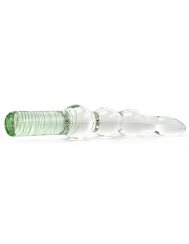 Crystal Pleasure Glass Wand With Handle ALT4 view 
