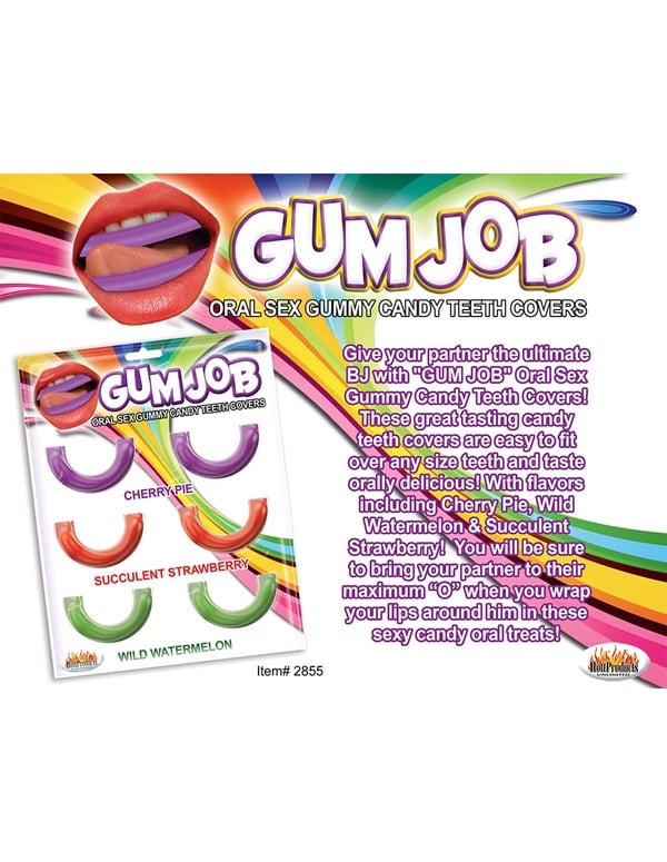 Gum Job Oral Sex Candy Teeth ALT2 view Color: NC