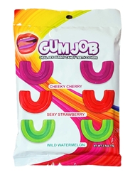 Alternate front view of GUM JOB ORAL SEX CANDY TEETH
