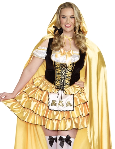 Goldilocks Costume - Plus default view Color: BKG