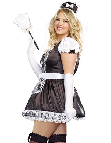 Maid For You 3Pc Maid Costume ALT1 view 