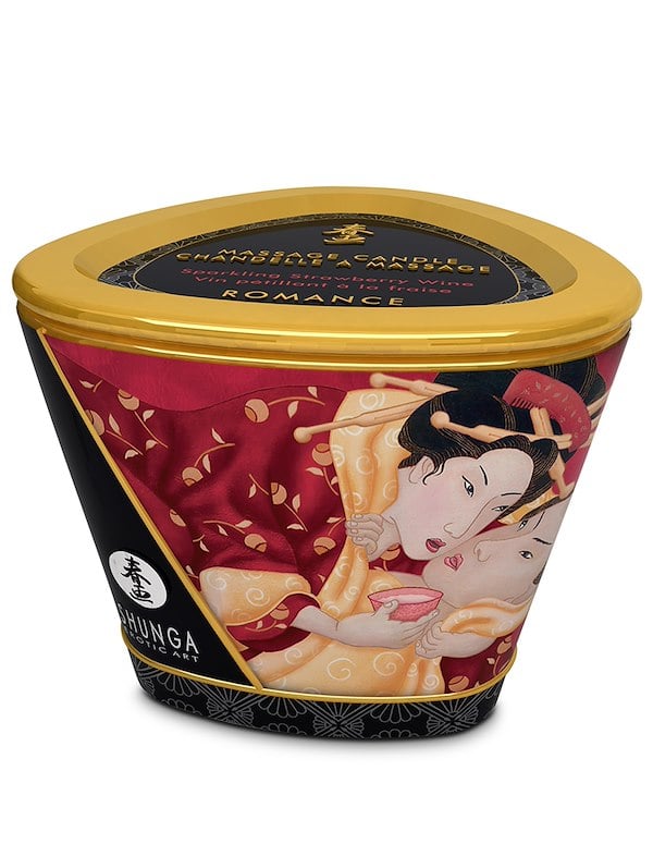 SPARKLING STRAWBERRY WINE MASSAGE CANDLE ALT1 view Color: NC