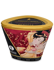 Alternate back view of SPARKLING STRAWBERRY WINE MASSAGE CANDLE