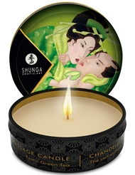 Alternate back view of MINI MASSAGE CANDLE - EXOTIC GREEN TEA