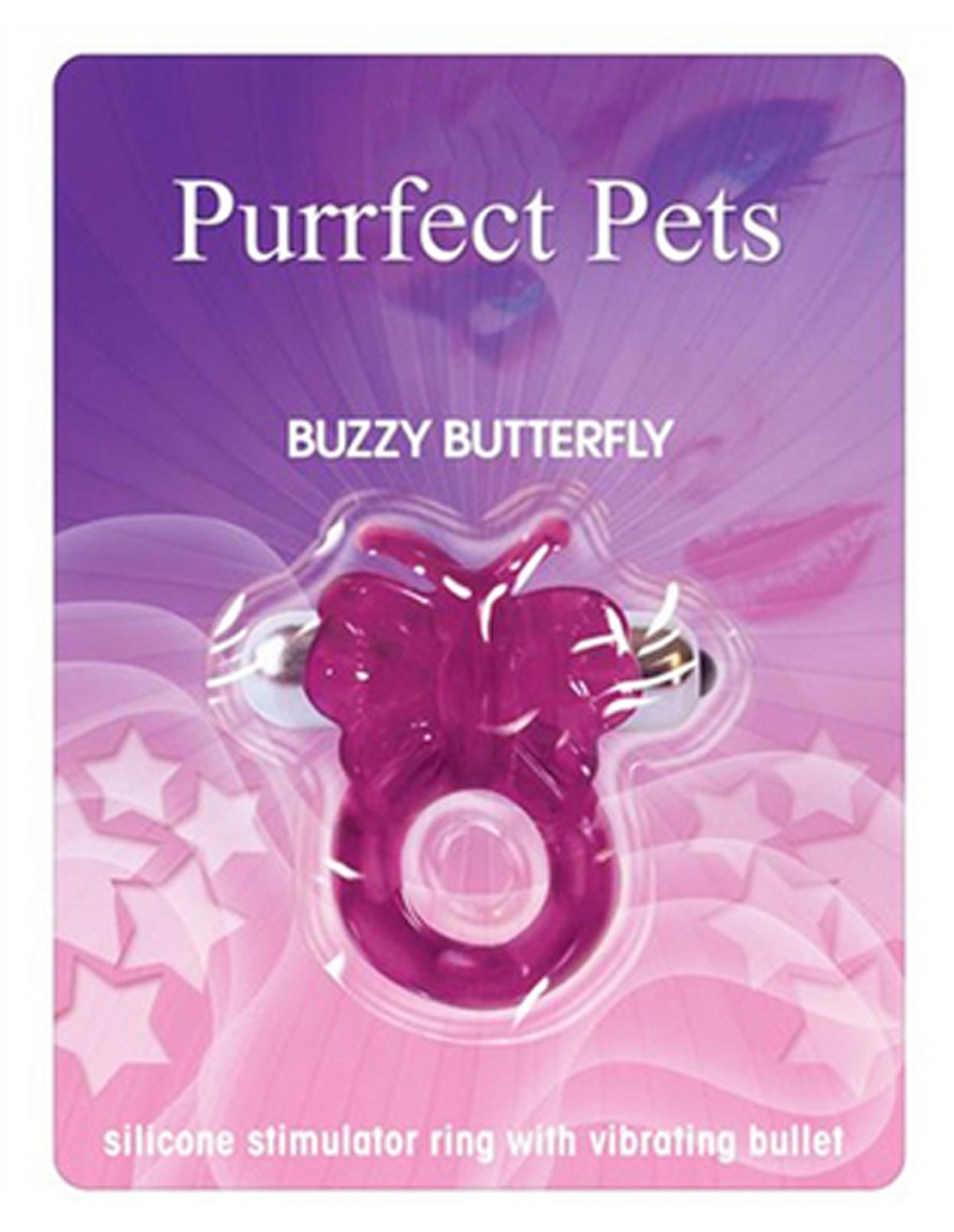 alternate image for Purrfect Pets Buzzy Butterfly C-Ring