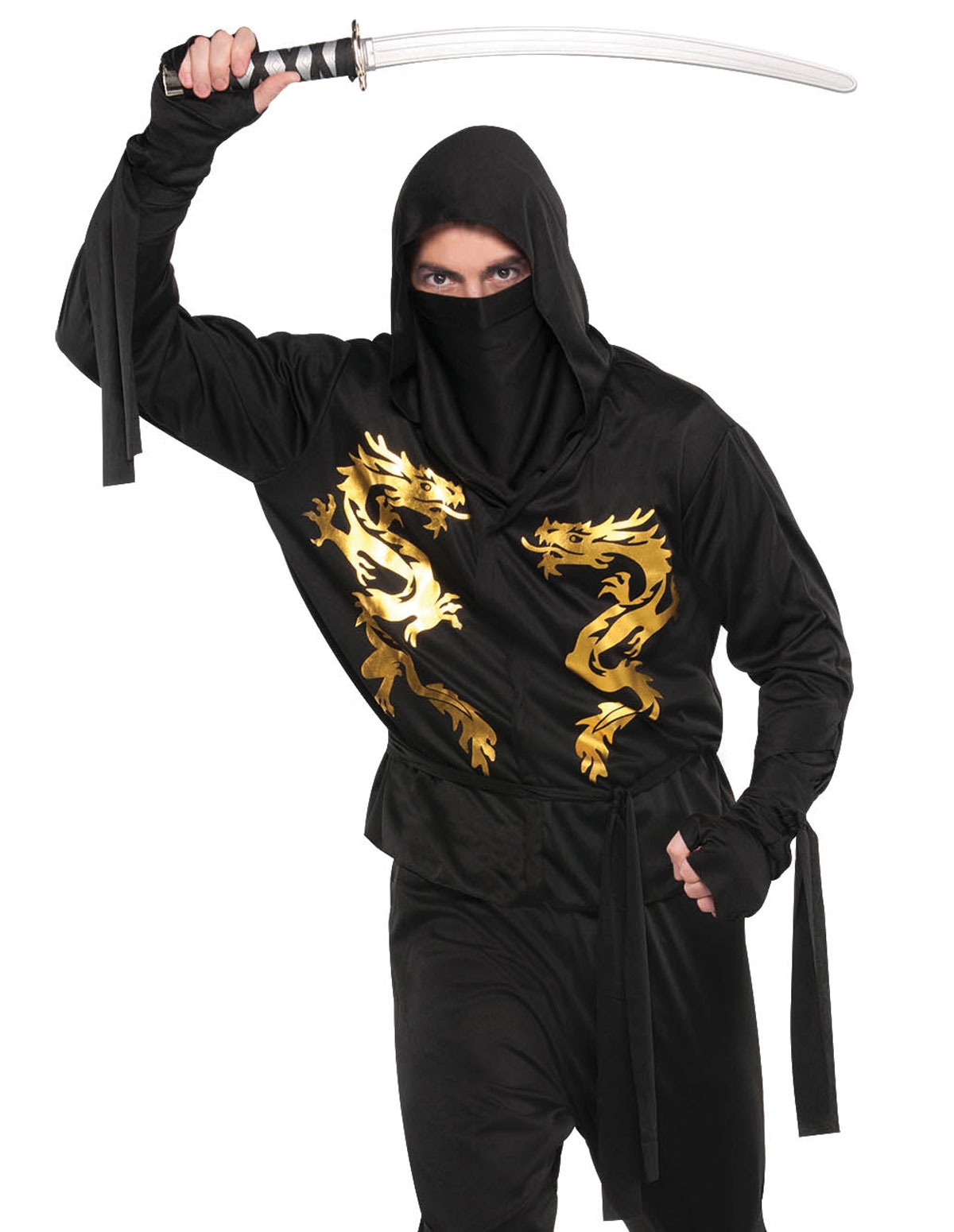 alternate image for Black Dragon Ninja Costume