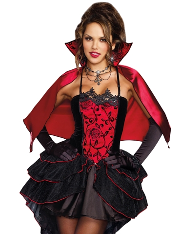 To Die Over Vampire Costume default view Color: BKR