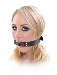 Alternate front view of FETISH FANTASY BEGINNERS OPEN MOUTH GAG