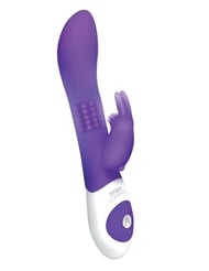 Front view of THE BEADED RABBIT VIBRATOR