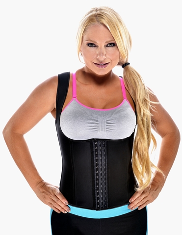 The Gym Waist Trainer With Straps default view Color: BKB
